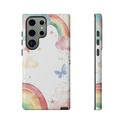 Dreamy Skies & Rainbows Watercolor Phone Case for iPhone, google Pixel & Samsung