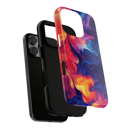 Cosmic Bloom – Abstract Vortex  Phone Case for iPhone, Samsung & Pixel