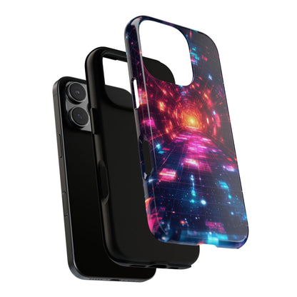 Optical tunnel illusion Phone Case for iPhone, Samsung & Pixel