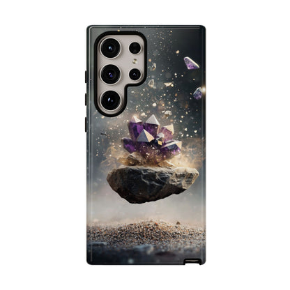 Mystic Amethyst Stones Phone Case for iPhone, Samsung & Google Pixel