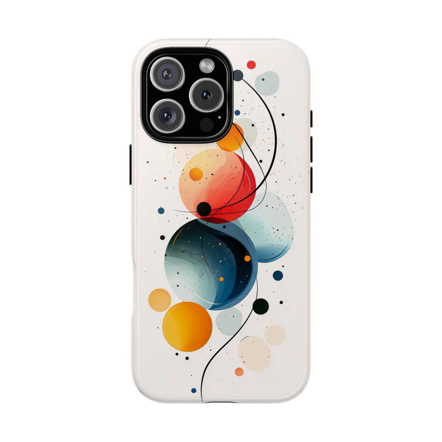Orbital Drift – Cosmic Flow Abstract Phone Case for iPhone, Samsung & Pixel
