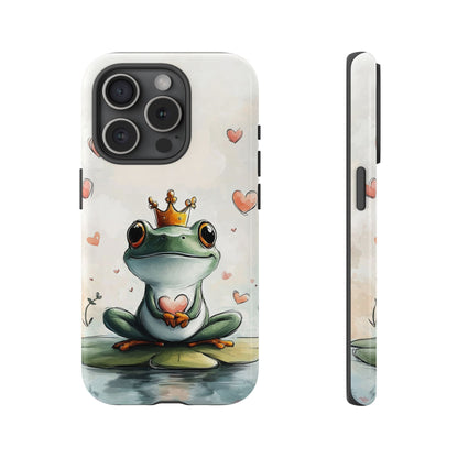 Frog Prince Phone Case – Cute Anime Aesthetic for iPhone, Google Pixel & Samsung