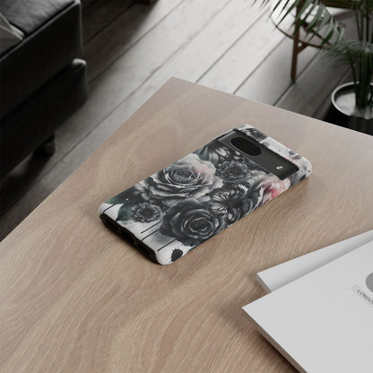 Ethereal Bloom – Floral & Butterfly Art Mobile Cover