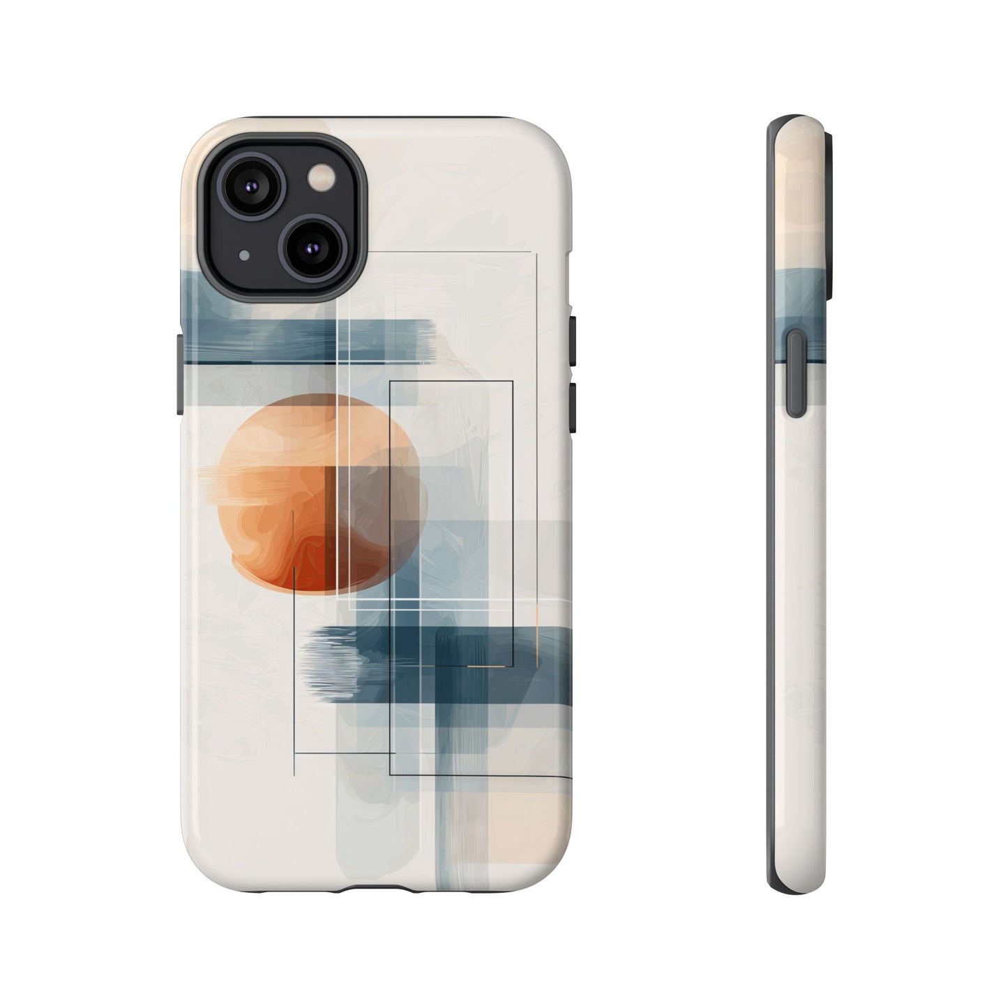 Urban Eclipse – Minimal Abstract Phone Case for iPhone, Samsung & Pixel