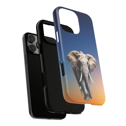 Celestial Elephant Mobile Cover – Dreamy Night Sky Aesthetic