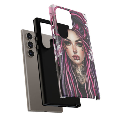 Neon Gothic Beauty Mobile Case