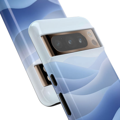 Intricate Abstract Wavy Landscape phone case