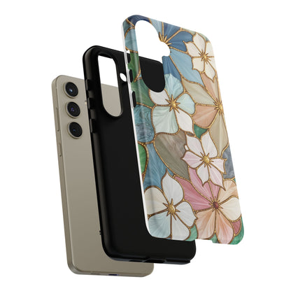Floral Symphony: Stained Glass Elegance