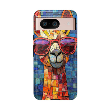 Tall Grace – Stained Glass Giraffe Phone Case for iPhone, Samsung & Pixel