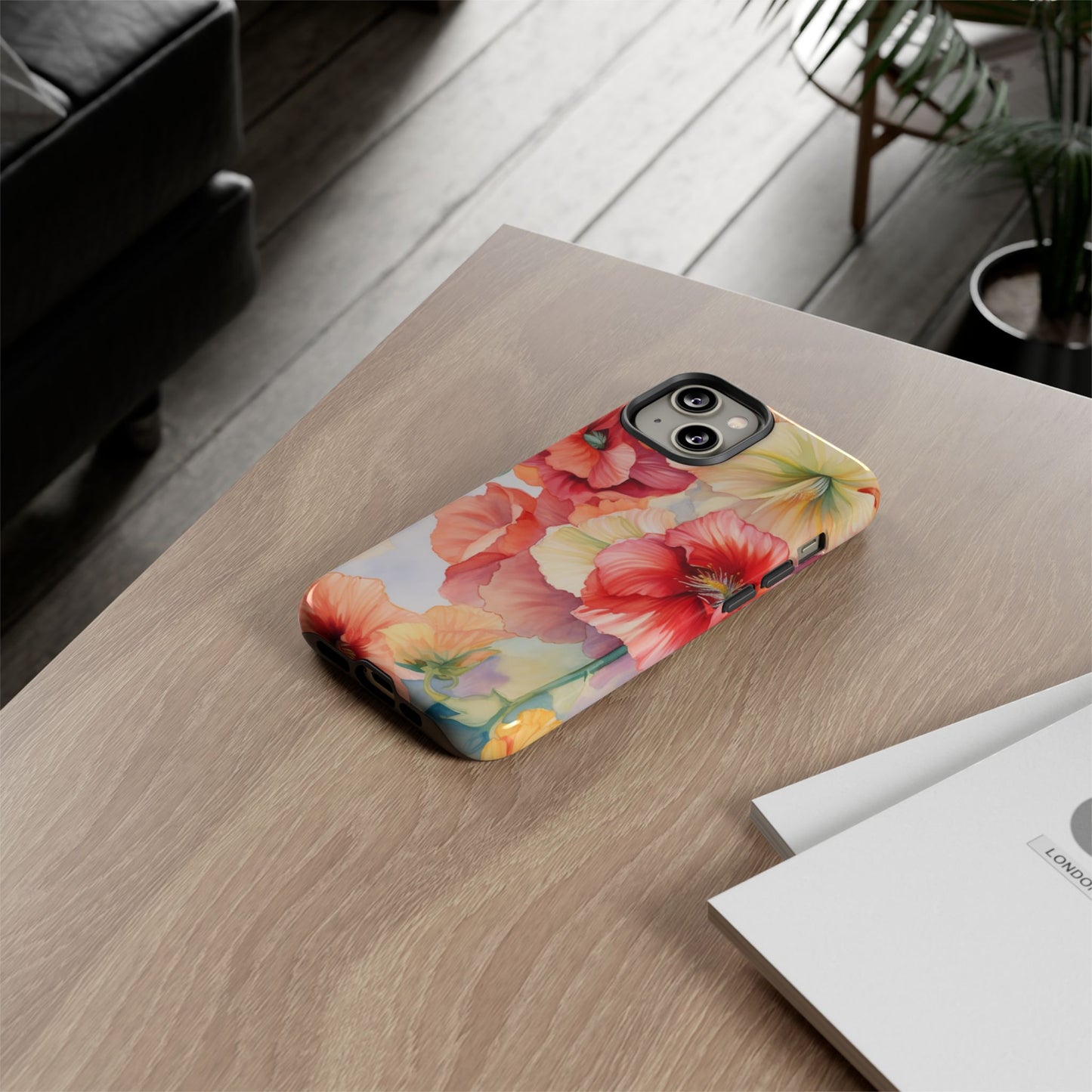 Floral Harmony Watercolor Mobile Case