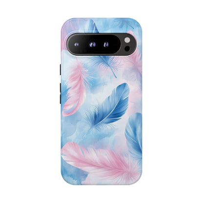 Whispering Feathers Watercolor Phone Case for iPhone, google Pixel & Samsung