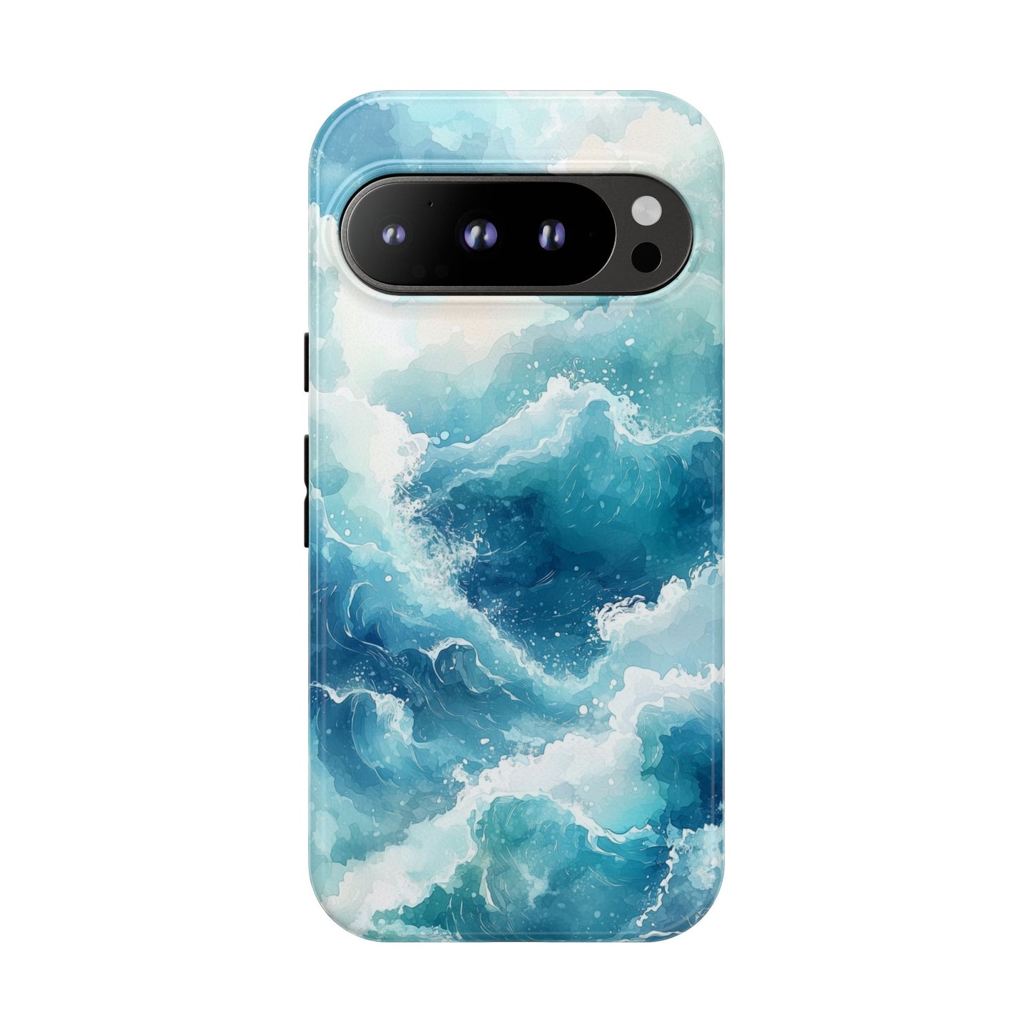 Tidal Tranquility Watercolor Phone Case for iPhone, google Pixel & Samsung