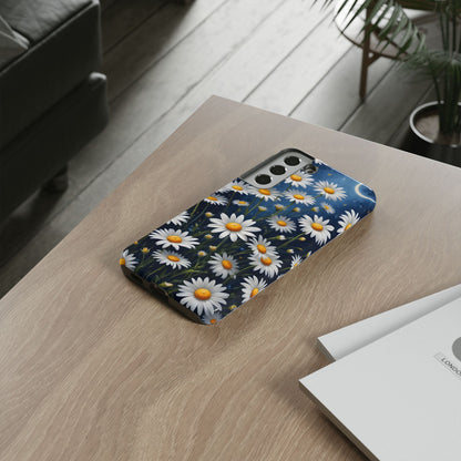 Witchy Daisy Flowers Phone Case Vintage Botanical Cover