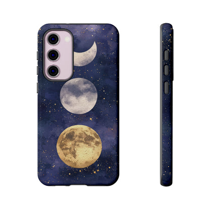 Moon Magic Watercolor Phone Case for iPhone, google Pixel & Samsung
