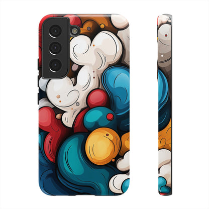 Color Burst – Bold Abstract Bubble Phone Case for iPhone, Samsung & Pixel