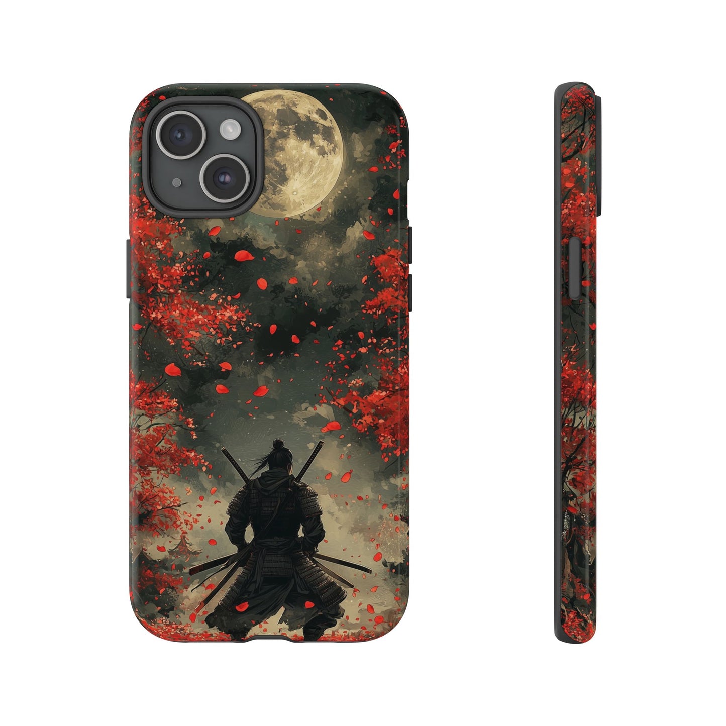 Moonlit Samurai: The Last Stand Phone Case for iPhone, Samsung & Pixel