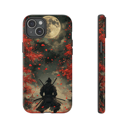 Moonlit Samurai: The Last Stand Phone Case for iPhone, Samsung & Pixel