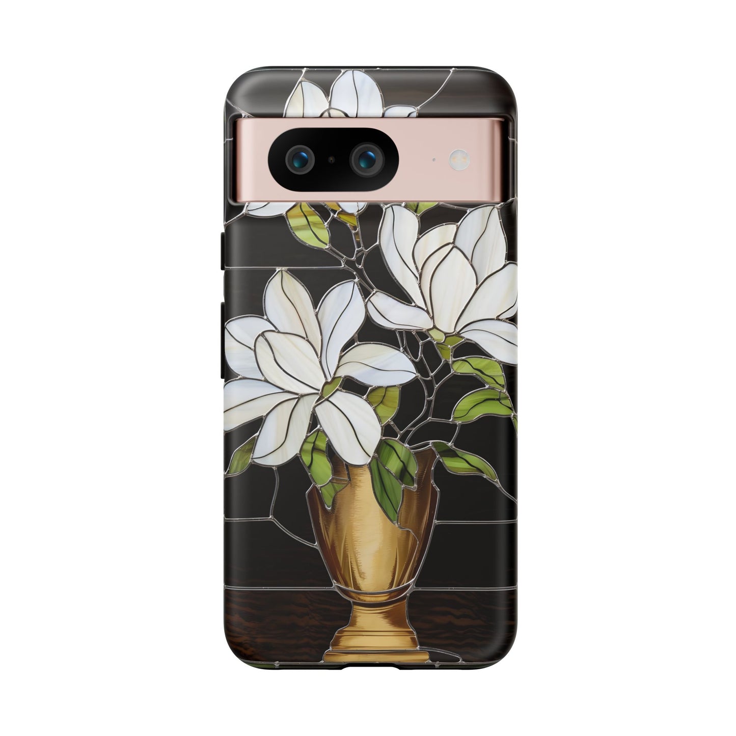 Stained Glass Floral Phone Case