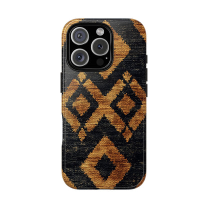 Golden Tribal Boho Phone Case for iPhone, Google Pixel & Samsung
