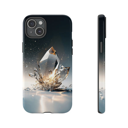 Shattered Crystal Matching Couple Phone Case – Bold & Dazzling for iPhone, Samsung & Google Pixel
