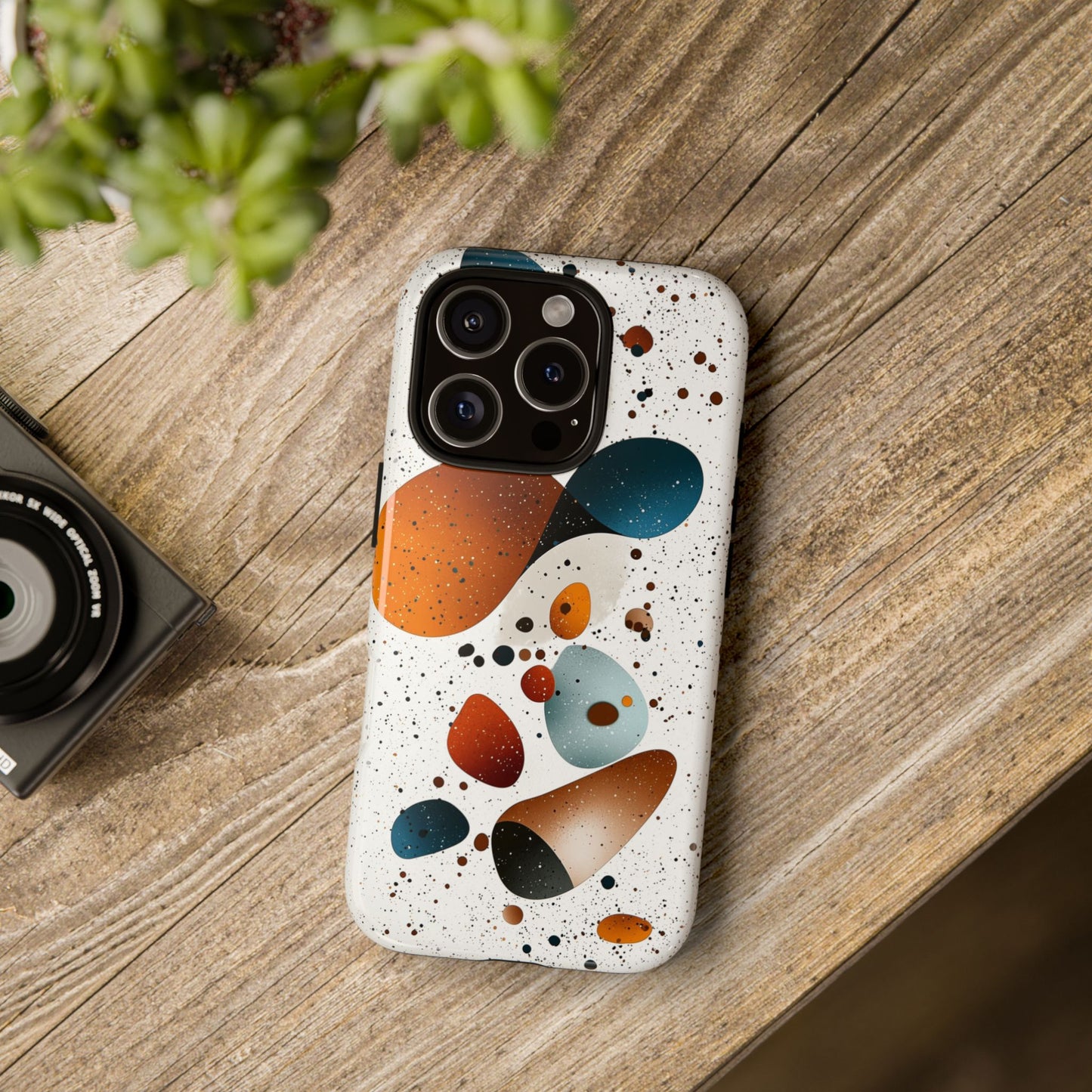 Minimalist Glam Terrazzo Phone Case for iPhone, Pixel & Samsung