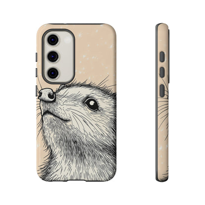 Starlit Wonder: Curious Critter in the Cosmos Phone Case for iPhone, Samsung & Pixel