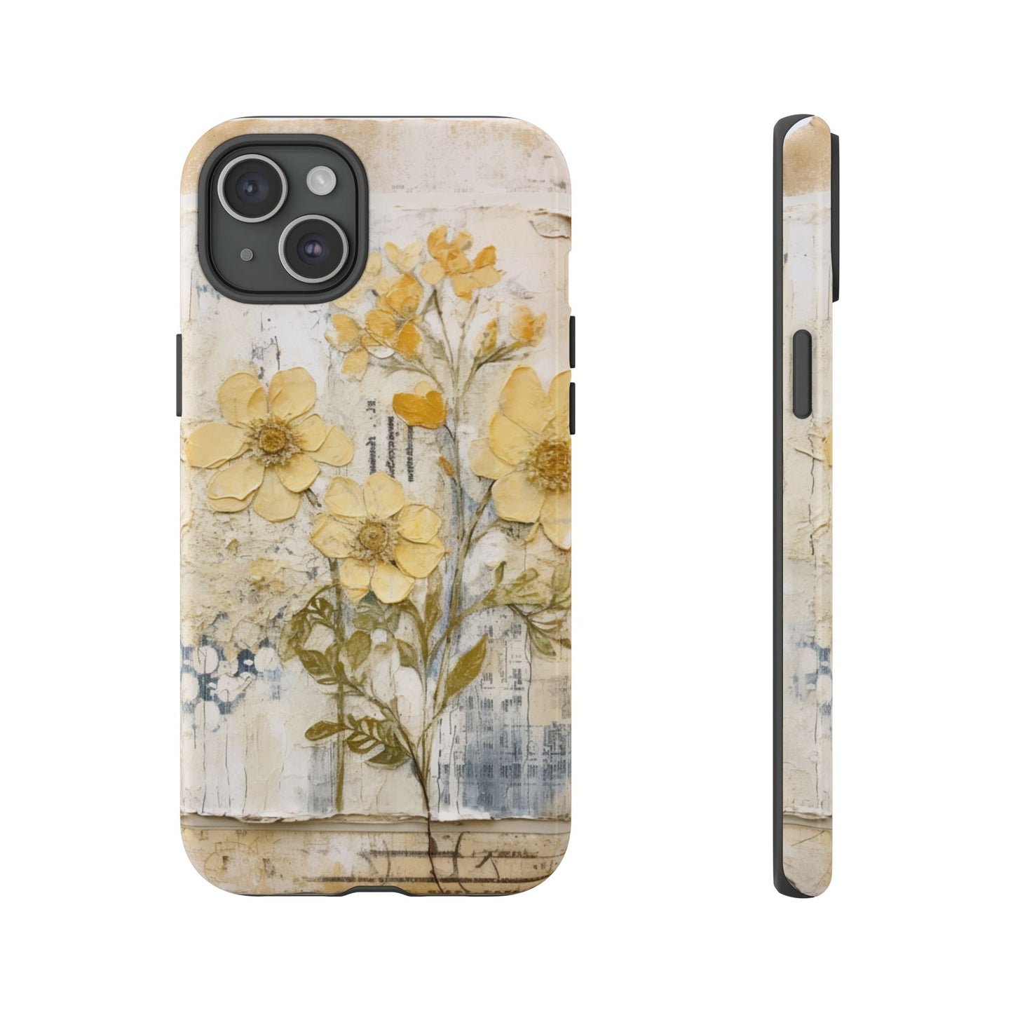Vintage Botanical Floral Mobile Case
