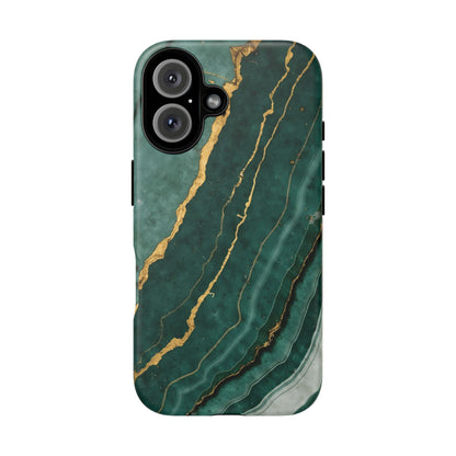 Jade Green Marble Case Design