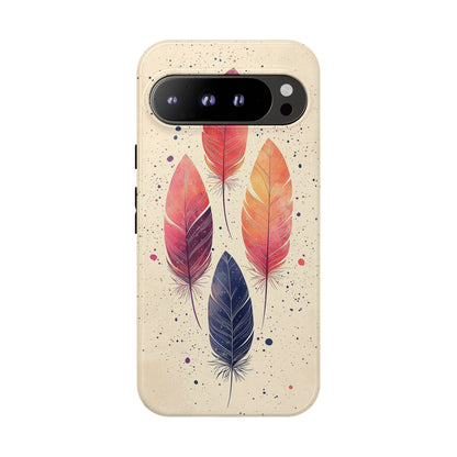 Boho Feather Dance Phone Case for iPhone, Pixel & Samsung