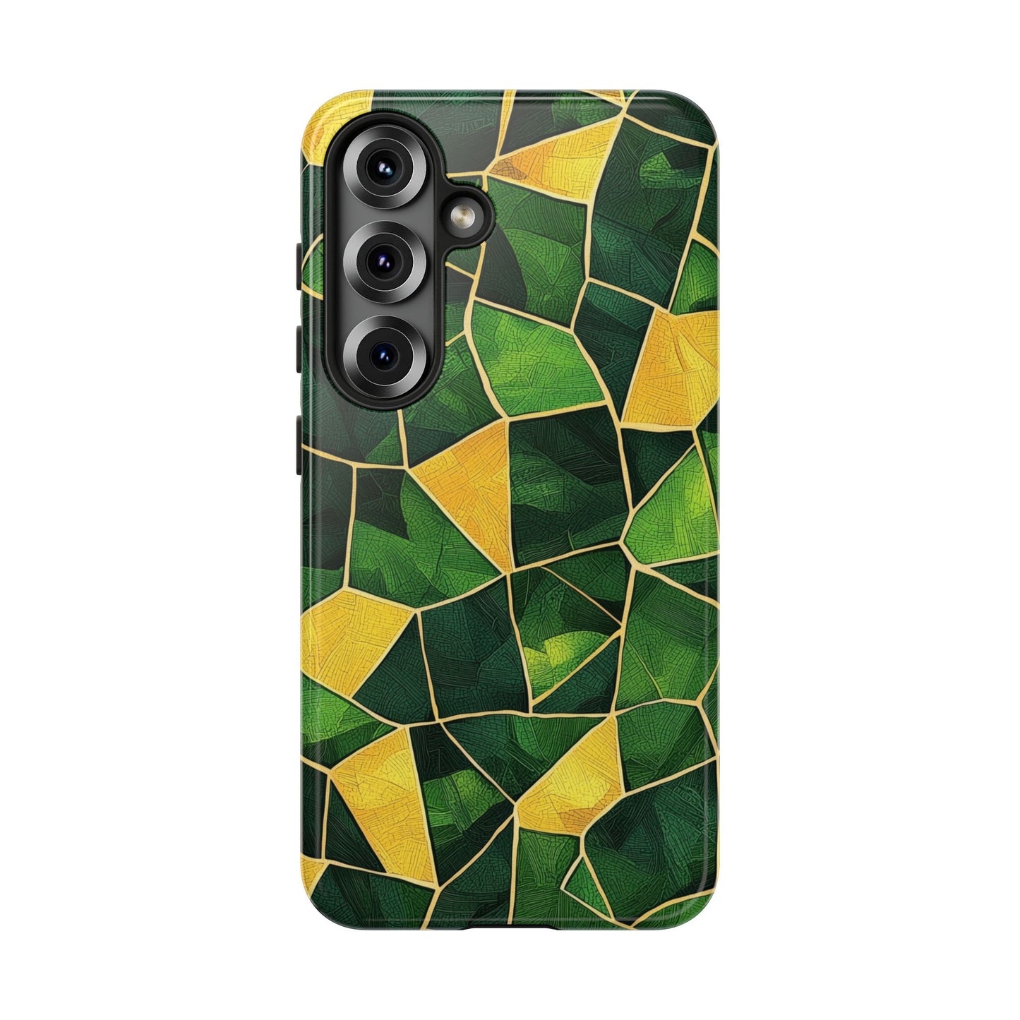 Intricate Turtle Shell Mosaic Phone Case for iPhone, Samsung & Google Pixel