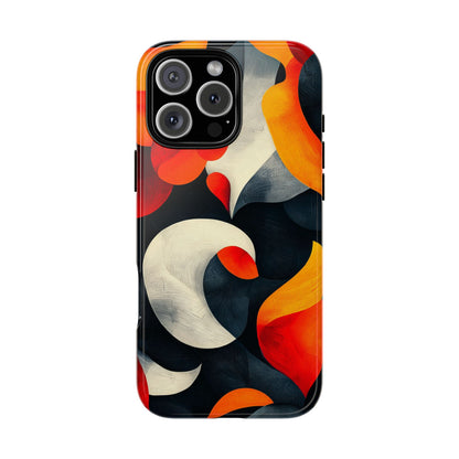 Molten Flow – Abstract Flame Phone Case for iPhone, Samsung & Pixel