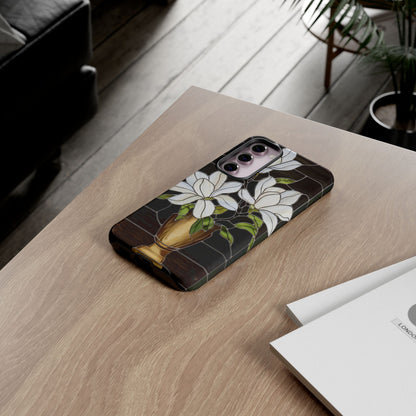 Stained Glass Floral Phone Case