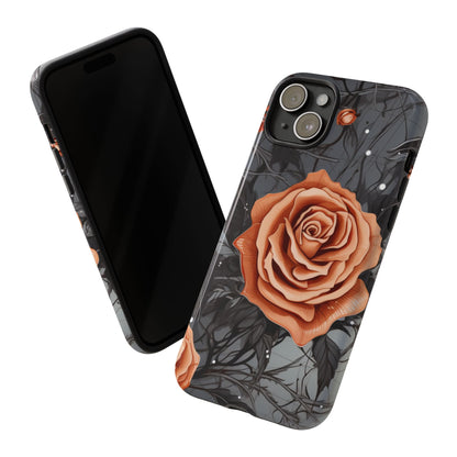 Mystic Noir Rose Mobile Case