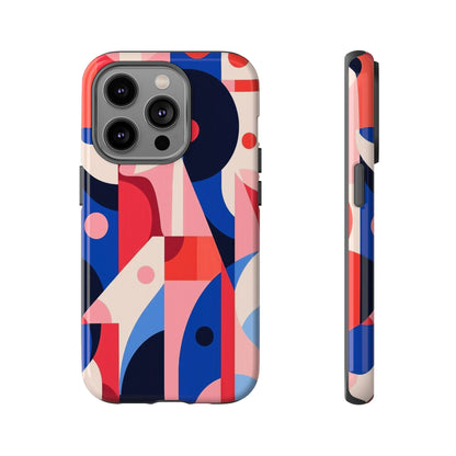 Modern Muse – Bold Abstract Portrait Phone Case for iPhone, Samsung & Pixel