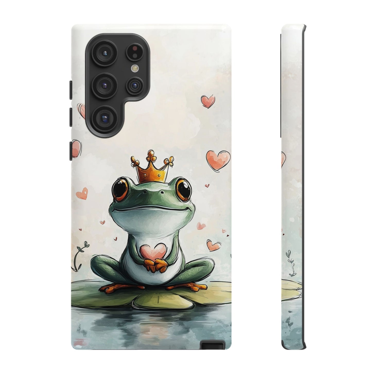 Frog Prince Phone Case – Cute Anime Aesthetic for iPhone, Google Pixel & Samsung