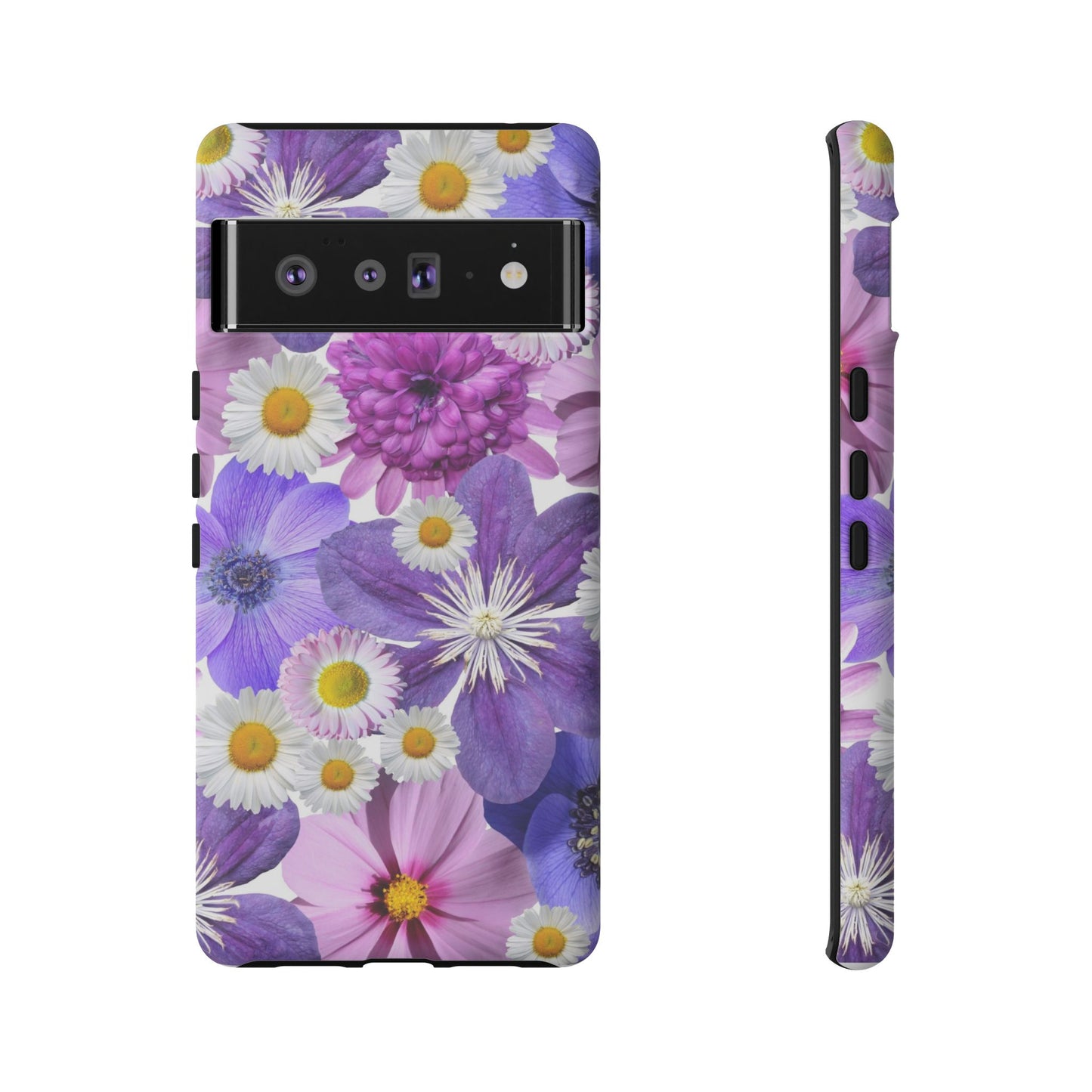 Lavender Blossom Floral Mobile Case