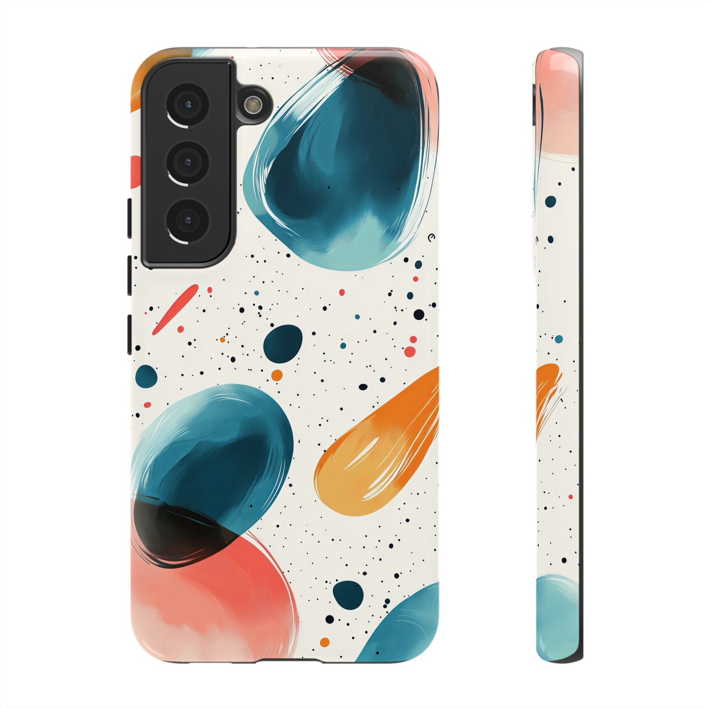 Color Swirl Splash – Abstract Art Phone Case for iPhone, Samsung & Pixel