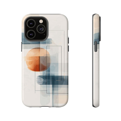 Urban Eclipse – Minimal Abstract Phone Case for iPhone, Samsung & Pixel