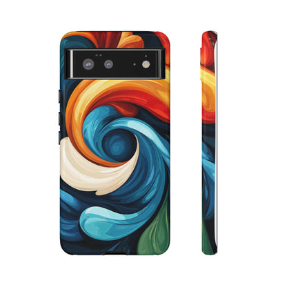 Colorstorm – Fluid Energy Abstract Phone Case for iPhone, Samsung & Pixel
