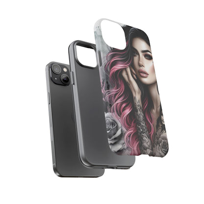 Tattooed Elegance – Gothic Art Mobile Cover