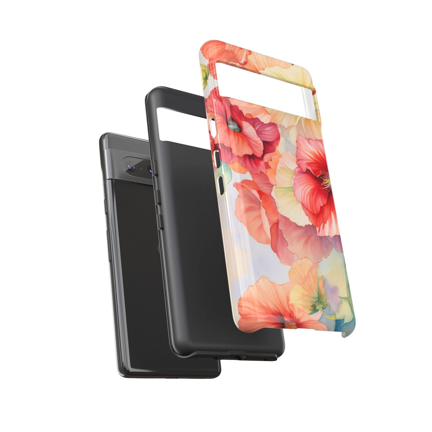 Floral Harmony Watercolor Mobile Case