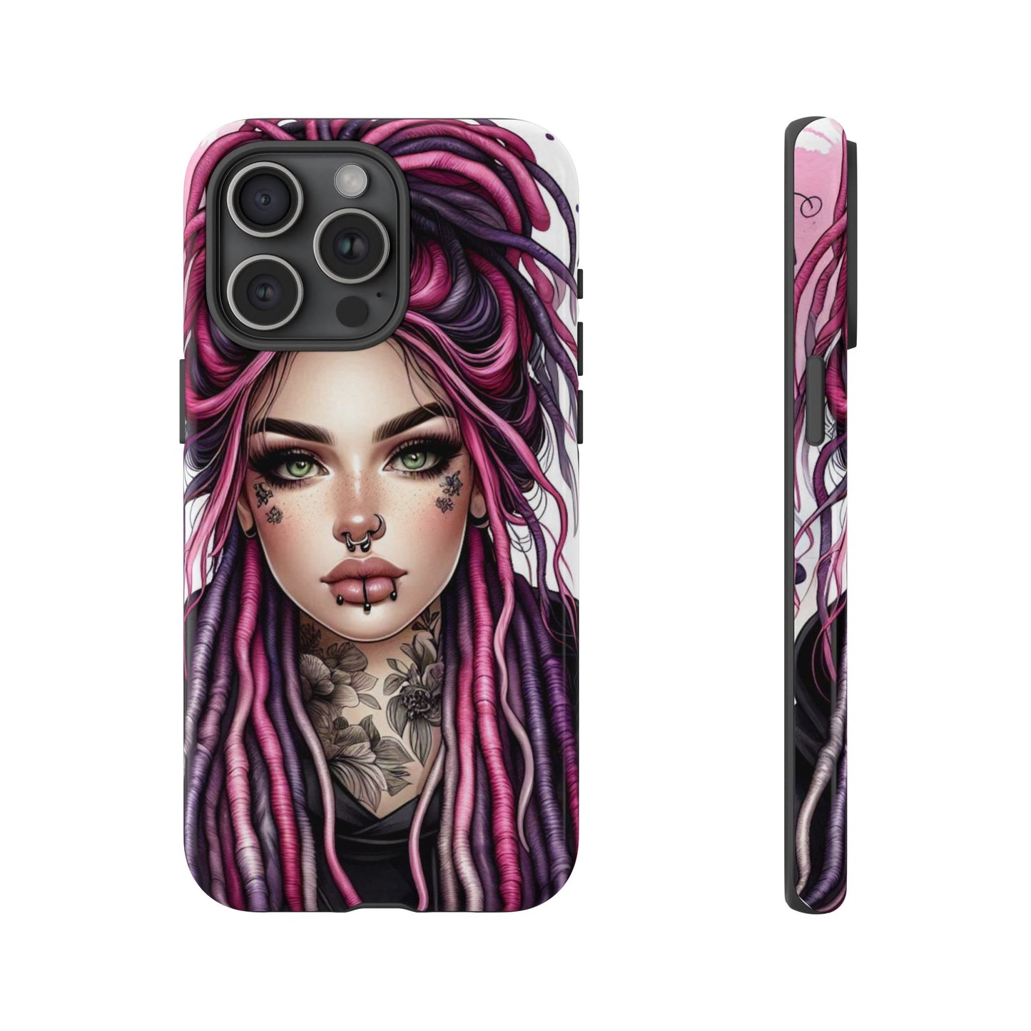Neon Gothic Beauty Mobile Case