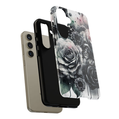 Ethereal Bloom – Floral & Butterfly Art Mobile Cover