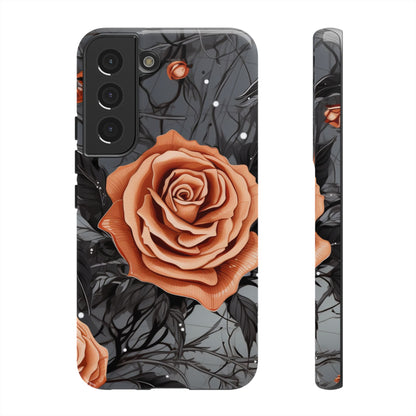 Mystic Noir Rose Mobile Case