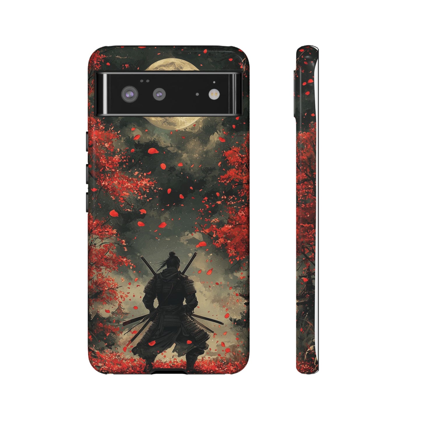 Moonlit Samurai: The Last Stand Phone Case for iPhone, Samsung & Pixel