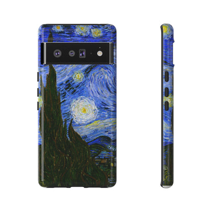 Starry Night Phone Case - Van Gogh Art for iPhone, Samsung & Pixel | Aesthetic, Shockproof & Slim Fit Cover