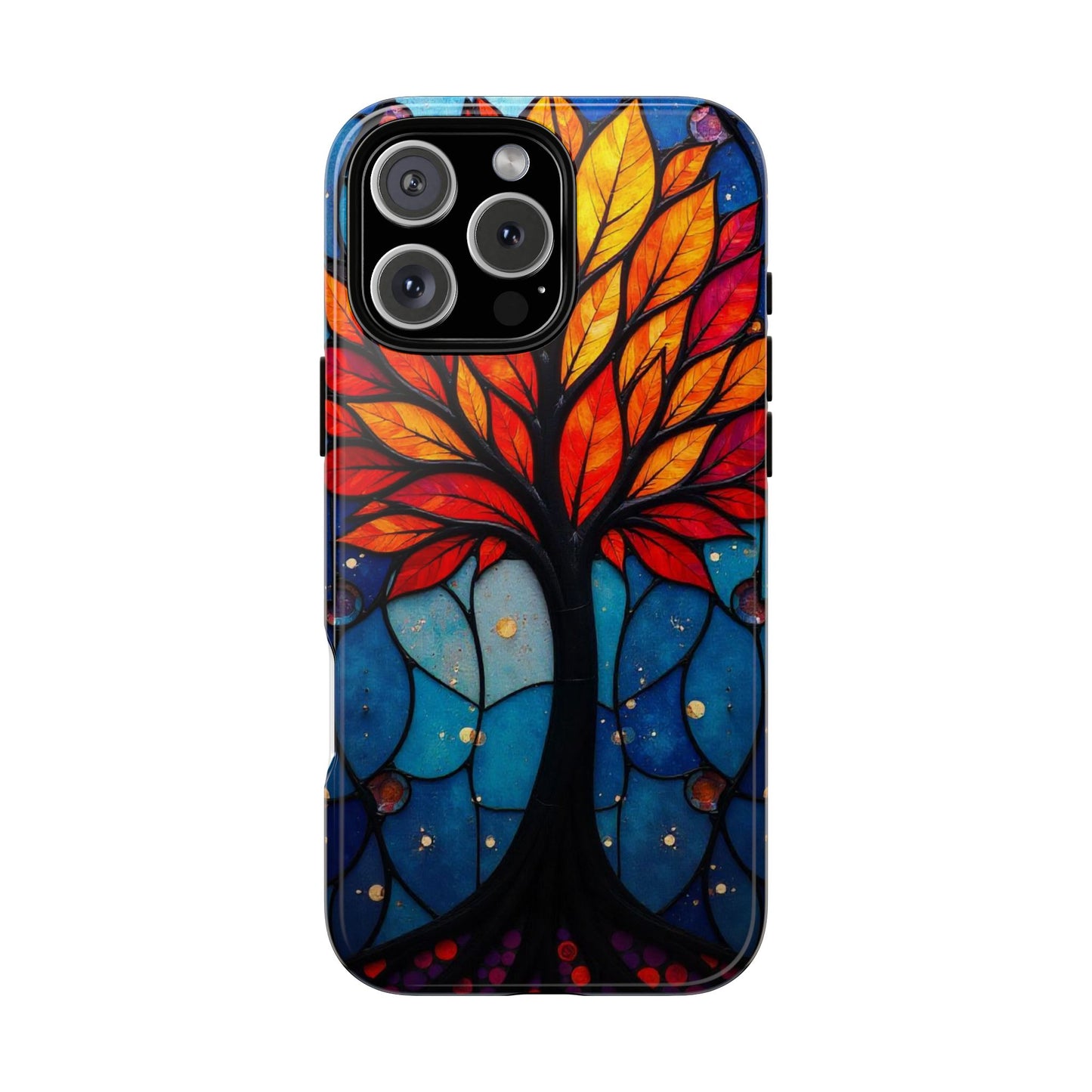Stained Glass Tree: A Burst of Vibrant Elegance