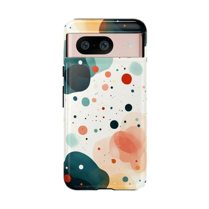Cosmic Bloom – Abstract Orb Pattern Phone Case – iPhone, Google Pixel, Samsung
