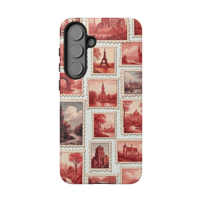Vintage Postcard Stamps Phone Case