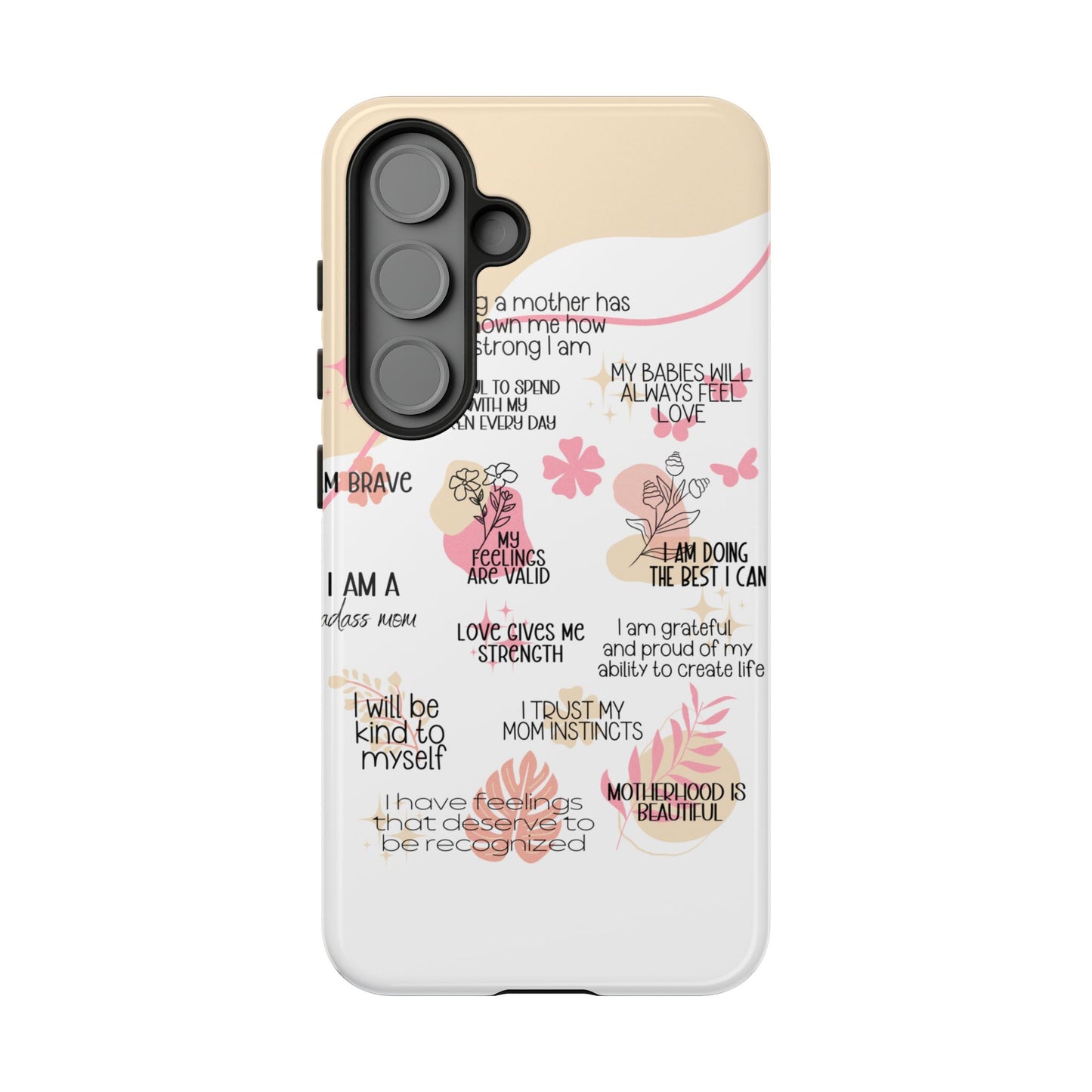 Motivational Quotes Phone Case – iPhone, Samsung & Google Pixel Inspirational Cover